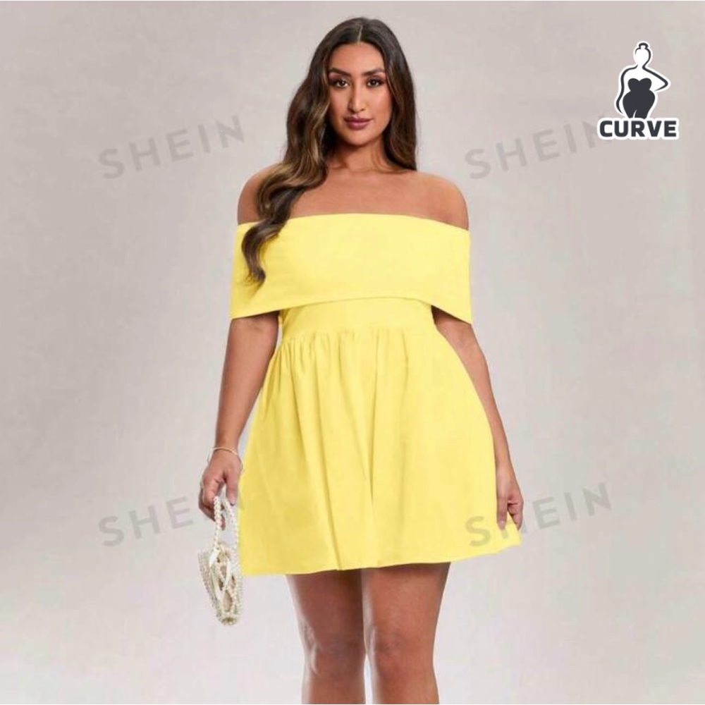 Off the shoulder dress